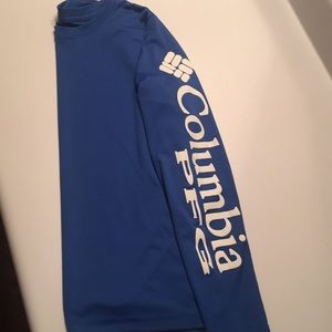 YOUTH SMALL (8) COLUMBIA LONG SLEEVE PFG SHIRT